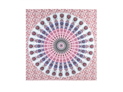 Tapiz De Pared Grande Estilo Mandala Bohemio Indio, Decorativo, Hippie, 3d, De Poliéster.