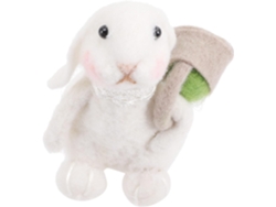 Adorable Conejito De Peluche Para Decoración De Pascua En El Hogar, La Oficina, Fiestas Y