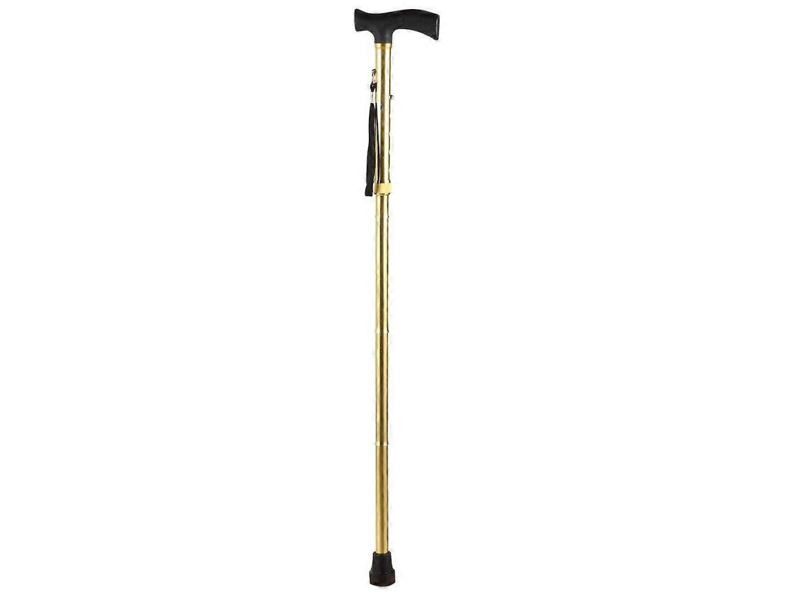 Bastón de trekking plegable y ajustable para senderismo, fabricado en aleación de aluminio, con estructura telescópica.