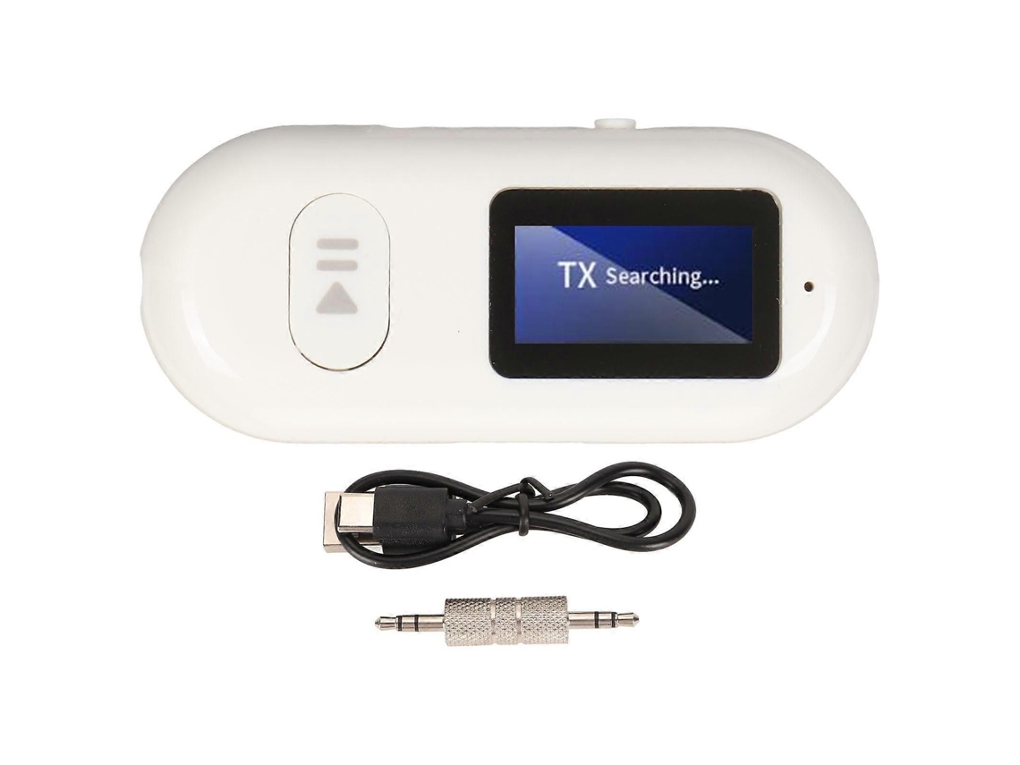 Receptor e transmissor Bluetooth 2 em 1, conversor Som Sem Fio de 2,4 GHz para 2,48 GHz, 5 V CC, para carro.