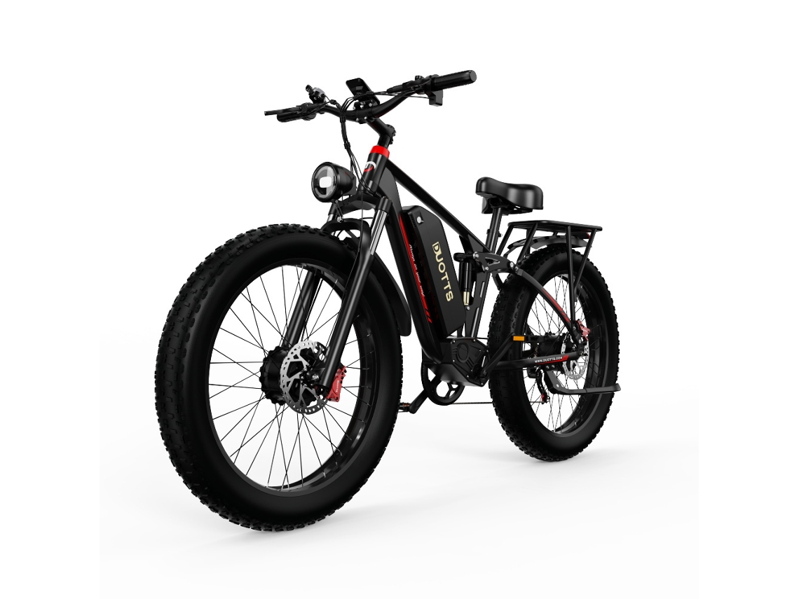 Bicicleta eléctrica DUOTTS S26, neumáticos de 26*4.0 pulgadas, batería Samsung de 48 V y 20 Ah.