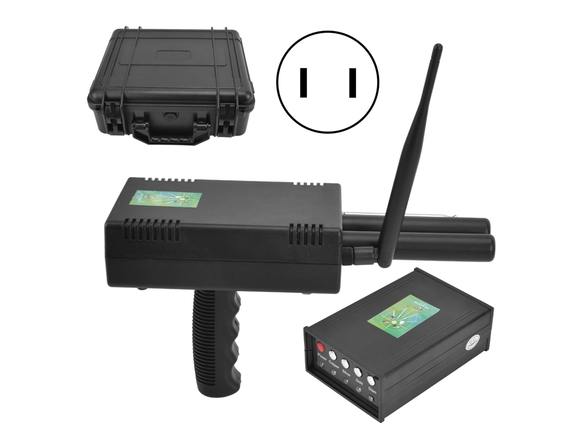 Detector de metales de largo alcance, posicionamiento preciso, alta sensibilidad para oro