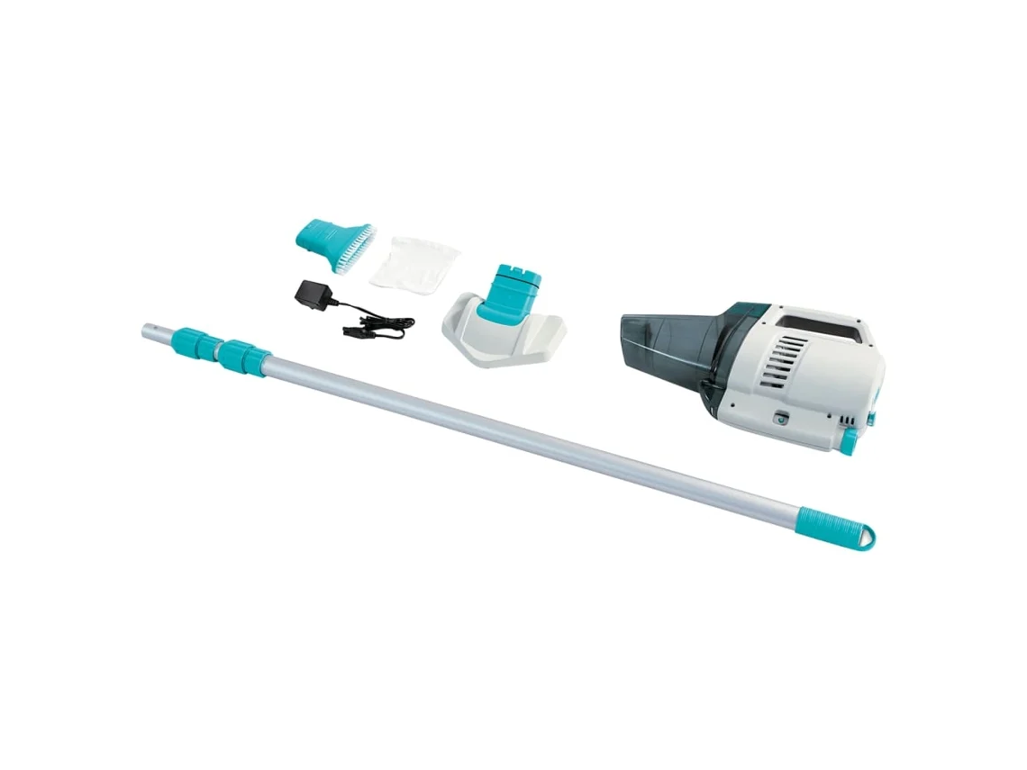 Aspiradora INTEX recargable de piscina y spa blanco