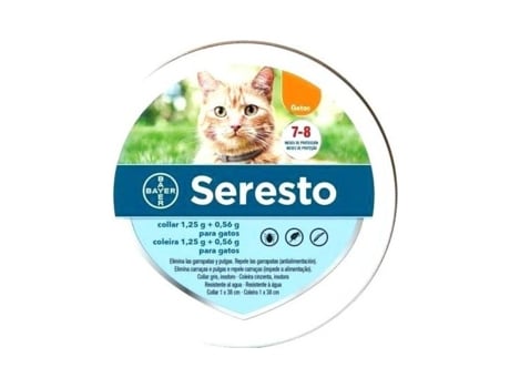 Collar Antiparasitario para Gatos SERESTO
