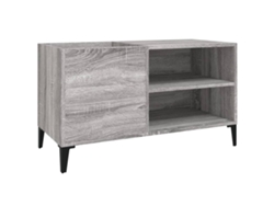 Maison Exclusive - Mueble Discos Madera Contrachapada Gris Sonoma 84,5x38x48 Cm