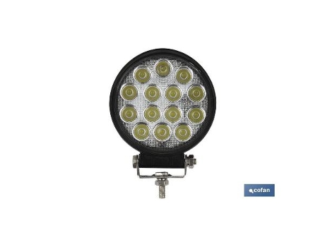 Faro trabajo 14 led 2940lm 6000k 42w, ip67 (10-30v)