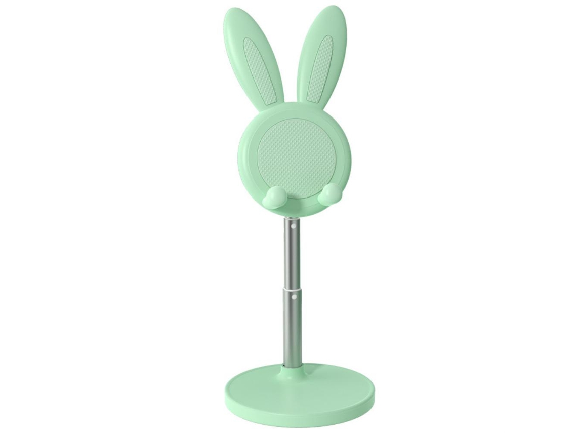 Suporte De Telefone Rabbit Ears Para Mesa Bonito Durável Ajustável Compatível Com Celular Tablet Ipad
