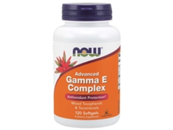Advanced Gamma e Complex 120 Cápsulas Blandas NOW FOODS