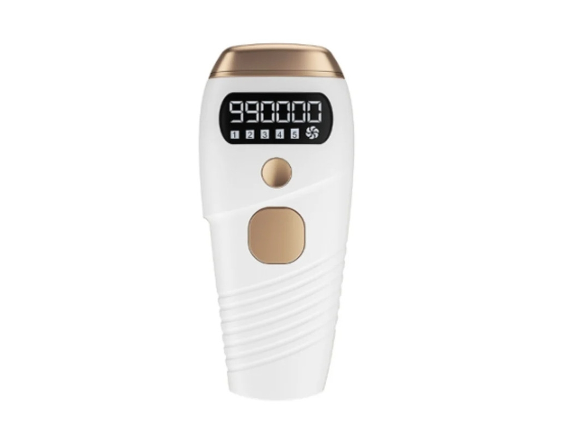 Depilación láser IPL con 999.999 flashes. Actualización en casa. Depilación láser para mujeres y hombres. Blanco. Yizhood.