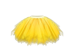 2026-falda Corta De Tela Malla Tule Princesa Con Cintura Elástica Para Mujer Bailarina Talla M/xl/xxl