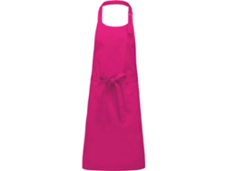 Delantal KARIBAN con Hebilla de Ajuste (Rosa - Algodón - 90 x 76 cm)