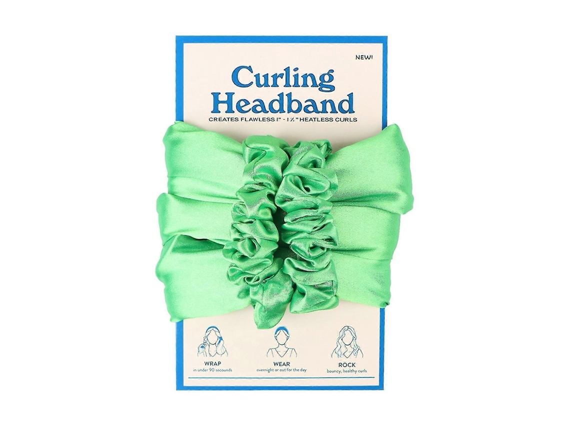 Rizador de pelo Mimigo Lazy Curling Wand Foam Sponge, herramienta de peinado para ondas grandes, rizador sin calor para dormir, Rosewell