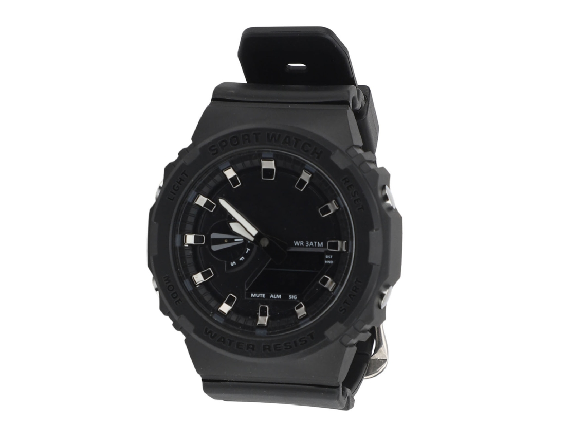 Reloj Deportivo Analógico Digital Con Pantalla Dual, Resistente Al Agua