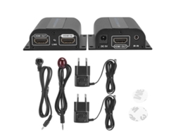 Extensor Hd Lkv372pro Com Saída De Loop Ir, Transmissão 60m Via Cabo Rj45, Suporta Full Hd E Controle Remoto