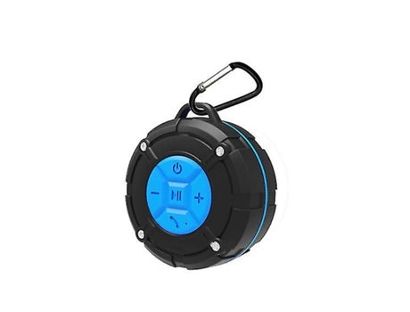 Altavoz Bluetooth portátil impermeable Ipx7 Bluetooth 5.0 HD altavoz estéreo con ventosa azul BISBISOUS