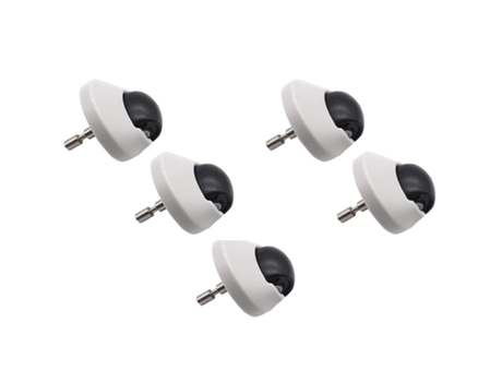 Ruedas de 5 piezas para aspiradora Xiaomi Roborock S50 S55 S5 S6 Max Mi Robot aspirador accesorios