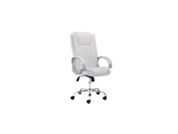 Silla de oficina Atlas Blanco 68 x 114–122 x 64 cm