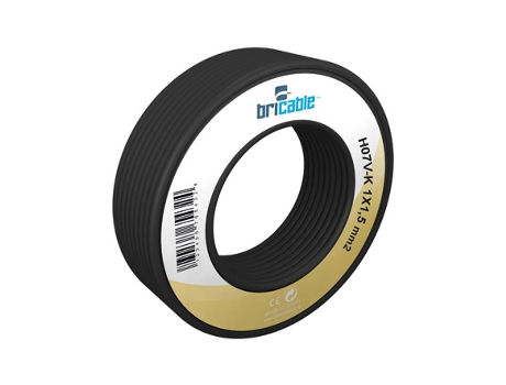 Cable Elec Hilo Flexible H07V-K BRICABLE 1X2,5Mm Ne 100 Mt BRICABLE