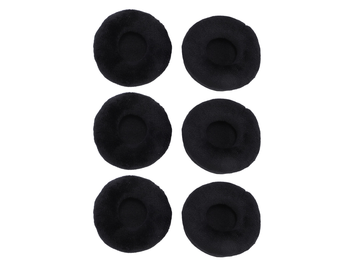 Almohadillas De Terciopelo Para Auriculares De 60 Mm, Universales Ath-es55 Y Ath-sj1, Color Negro.