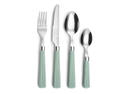 Conjunto de Cubertería AMEFA Paille Metal (24 Piezas - 25 Cm)