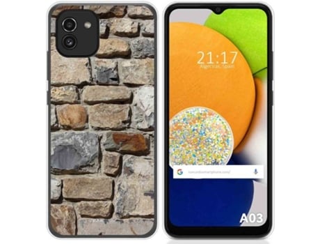 Carcasa para Samsung Galaxy A03 TUMUNDOSMARTPHONE Dibujos Ladrillo 03 Multicolor
