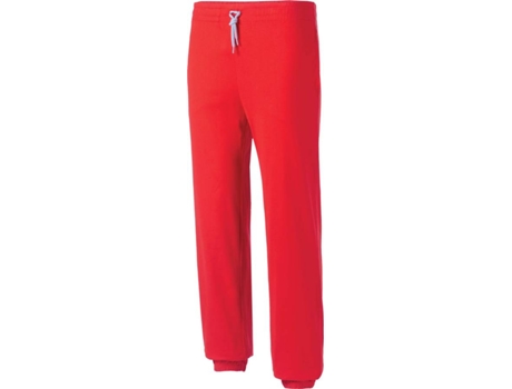 Pantalones Unisex PROACT Coton Léger Rojo (S)