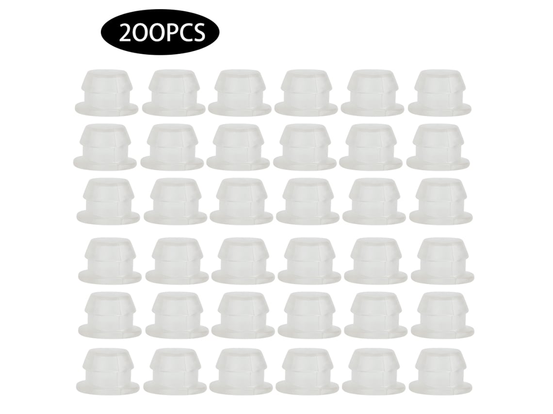 200 Conectores De Goma Para Mangueras De 16 Mm Para Riego Por Goteo En Jardines.