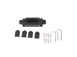 Cerradura Plegable 3d Ajustable 180° Con Llave Allen Y Tornillos Para Puertas De Madera, 40 Kg, Negra
