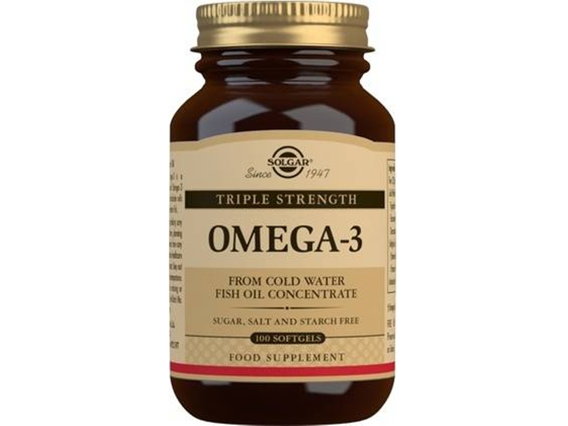 Complemento Alimentar SOLGAR Omega Triple Concentração (100 cápsulas)