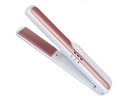 Plancha de pelo recargable por USB inalámbrica portátil, herramienta alisadora de pelo con temperatura ajustable, 2400Mahblack YEMAESRE