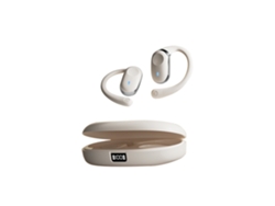 Bluetooth 5.3 Auriculares Abiertos Ip54 Auriculares Inalámbricos Impermeables Diseño Ligero Adecuado para Ciclismo Correr Ejercicio Blanco YEMAESRE