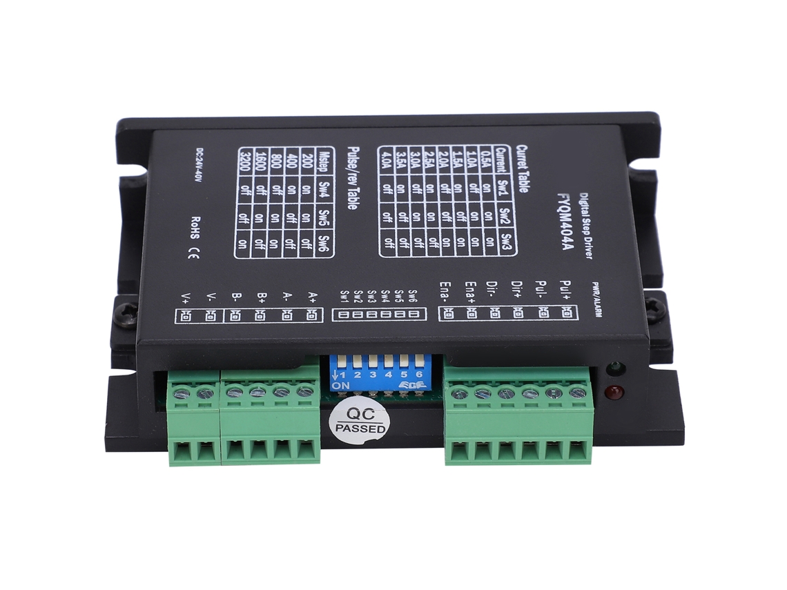 Driver De Motor De Passo De 2 Fases Para Motores 42~56mm Dc24~40v Fyqm404a‑apc