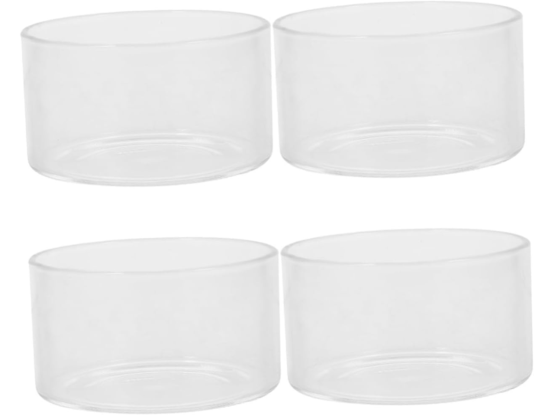 4piezas Terrario De Transparente Para Y Flores Botella De Paisaje Para Decoración De Y Jardín De