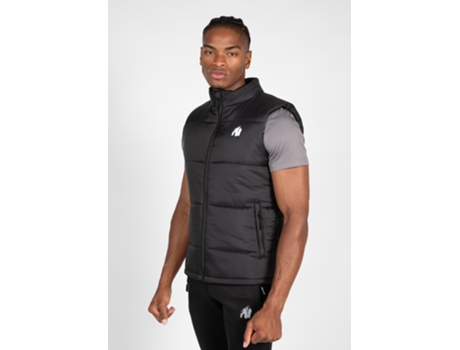 Plumífero Unisex GORILLA WEAR Nan Nylon Negro (2XL)