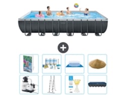 Intex Piscina Ultra Xtr Retangular - 732x366x132 Cm - 9-peças S569