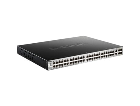 conmutador ethernet de 54 puertos D-LINK POE STACKABLE SWITCH 48X1G 2X10G CU 4XSFP+ LAYER 3