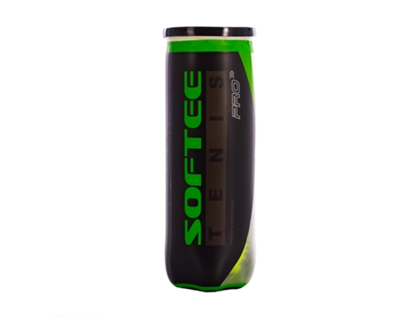 Bote 3 pelotas tenis softee pro