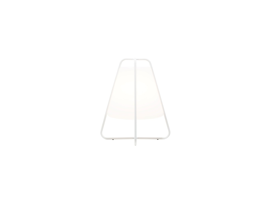 Lámpara Led Tipi Zafferano Recargable - Táctil, Interior Y Exterior Ip65, Diseño Moderno Sin Cables Blanco