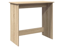 Escritorio secreter 80x40x75 cm, contrachapado de roble Sonoma, MAISON EXCLUSIVE
