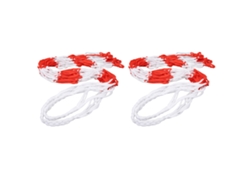 2026-2pcs Bolsa Deportiva Grande De Nylon Aireada Rojo Y Blanco Para Baloncesto Voleibol Béisbol