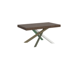 Mesa de Comedor ITAMOBY Volantis (90x160/264 - Paneles de Melamina - Nogal)