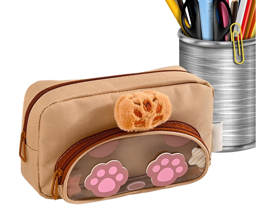 Estuche Para Lápices - Bolsa Para Guardar Lápices - Organizador De Artículos De Papelería Con Cremallera -