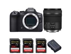 Canon Eos R6 Mark Ii + Rf 15-30mm F/4.5-6.3 Is Stm + 3 Sandisk 256gb Uhs-ii 300mb/s + 1 Canon Lp-e6nh + Ebook “20 Consejos Para Fotos Que Impactan”