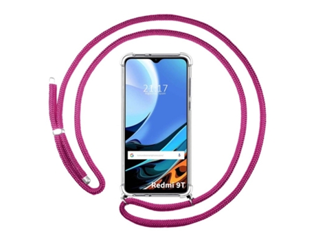 Carcasa Xiaomi Redmi 9T TUMUNDOSMARTPHONE Colgante Rosa