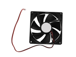 Ventilador De Enfriamiento 90x25mm Dc 12v 2pin Para Gabinete De Ordenador Cpu Cooler Negro Negro