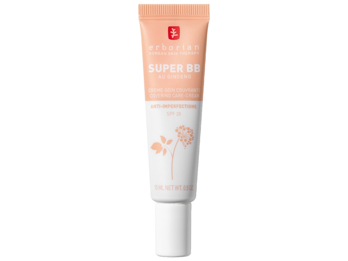Super Bb Con Ginseng 15 Ml Tinte : Claro ERBORIAN