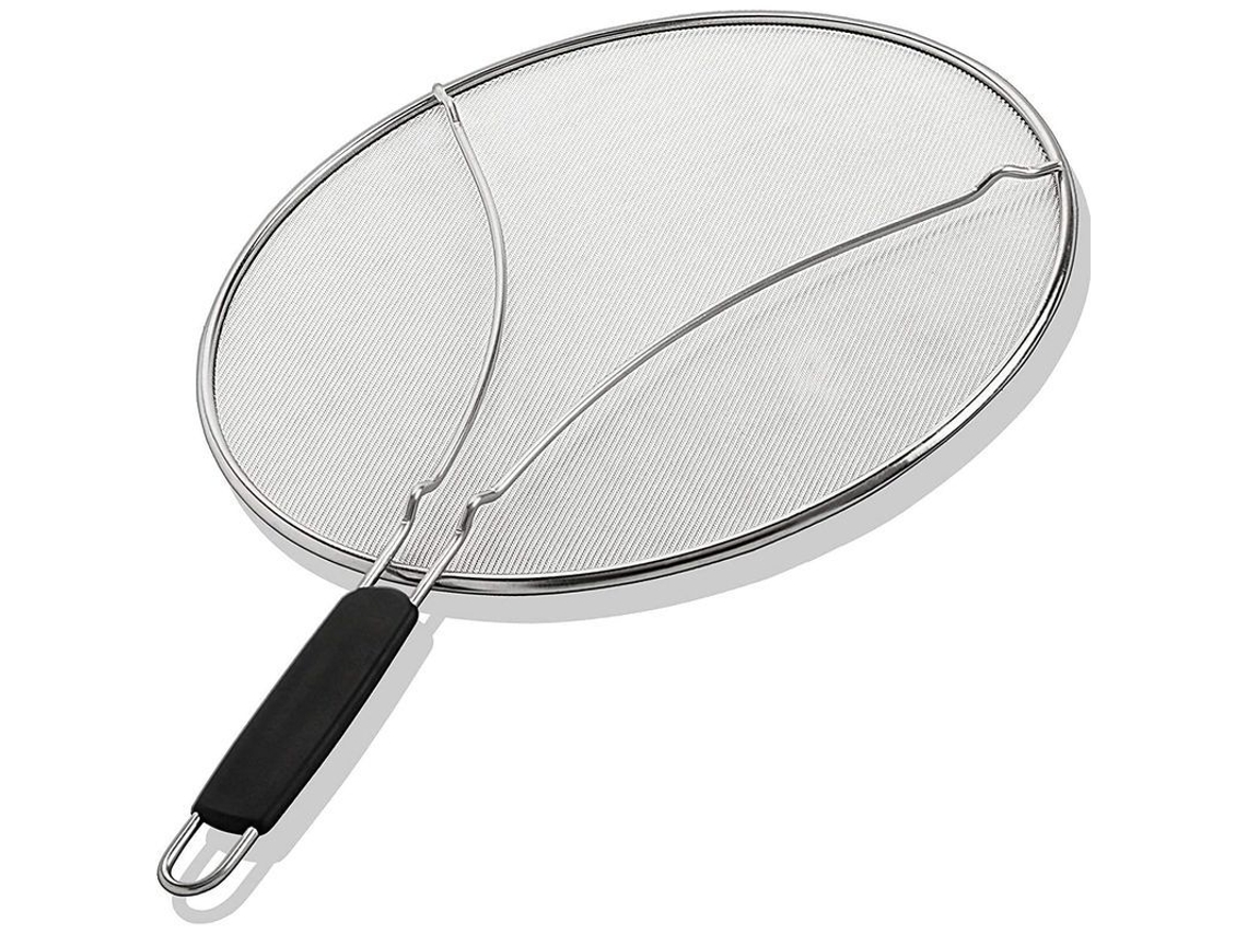 2026-41382-tapa Anti-salpicaduras Para Sartén 33cm Acero Inoxidable 304 Protege De Quemaduras Limpia Cocina