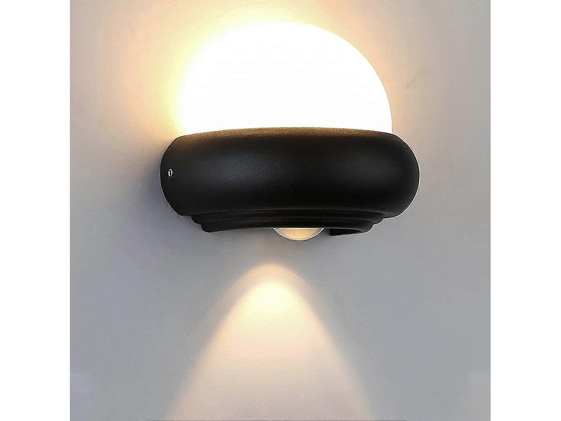Omni-luz De Pared Led Moderna 7w Blanco Cálido 3000k Ip65 Impermeable Para Exterior/interior Dormitorio Sala Escaleras