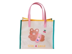 Bolsa de mano impermeable de PVC transparente para viajes, tipo 3