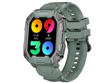 Reloj inteligente de buceo para hombres pulsera deportiva al aire libre 5ATM natación profunda Monitor de salud impermeable Bluetooth música Smartw...